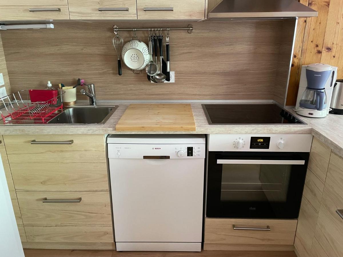 Appartement Le Chatelard Hotel La Vanoise เบส์ซองส์ ภายนอก รูปภาพ